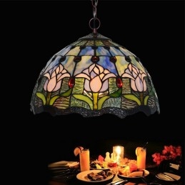 30 cm Blue Tulp 1 Light...