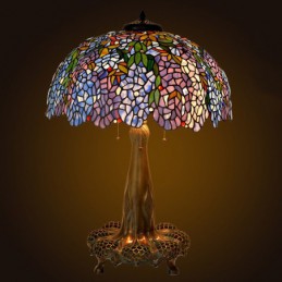 58 cm Tiffany Glasfënsteren...