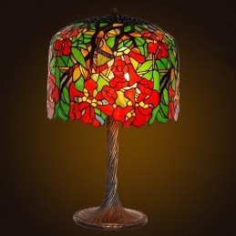 45 cm Tiffany Glasfënsteren...