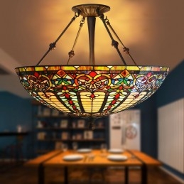 55 cm Barock Tiffany...