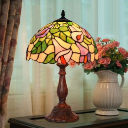 30 cm Tiffany Glasfënsteren...