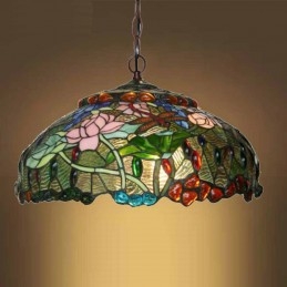 50 cm Tiffany Glasfënsteren...