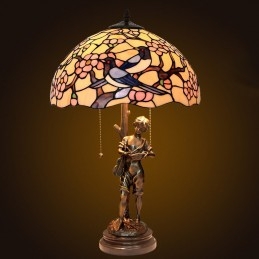 40 cm Tiffany Glasfënsteren...