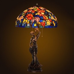 50 cm Tiffany Glasfënsteren...