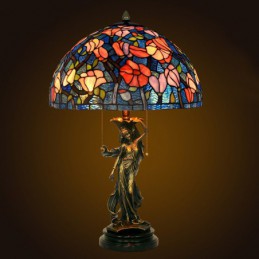 40 cm Tiffany Glasfënsteren...