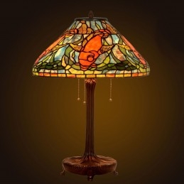 45 cm Tiffany Glasfënsteren...
