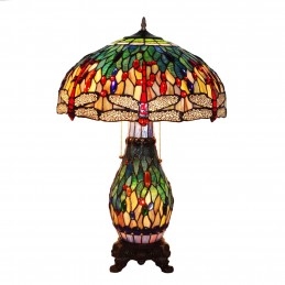 45 cm Tiffany Glasfënsteren...