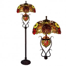 45 cm Tiffany Glasfënsteren...
