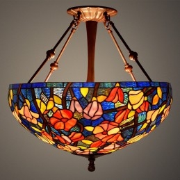 50 cm Tiffany Glasfënsteren...