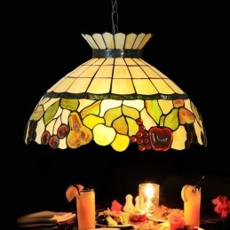 45 cm Uebst 1 Light Tiffany...