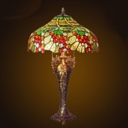 45 cm Tiffany Glasfënsteren...