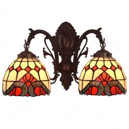 Tiffany Stained Glass Mauer...