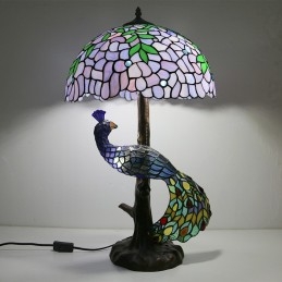 Tiffany Stil Tischlampe Mat...