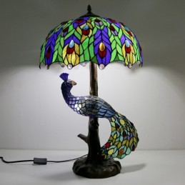 Tiffany Stil Tischlampe Mat...
