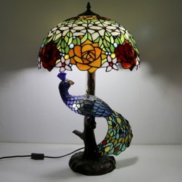 Tiffany Stil Tischlampe Mat...